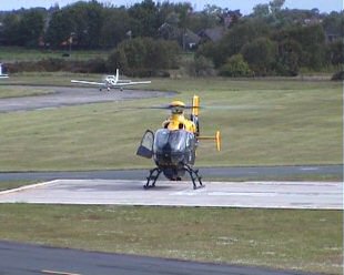 Merseyside police helicopter