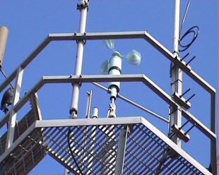 Annemometer and wind direction sensor