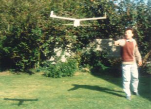 Horizon canard in flight