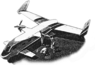 Lockspeiser vectored-thrust canard