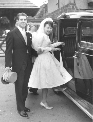 David and Heather and taxi