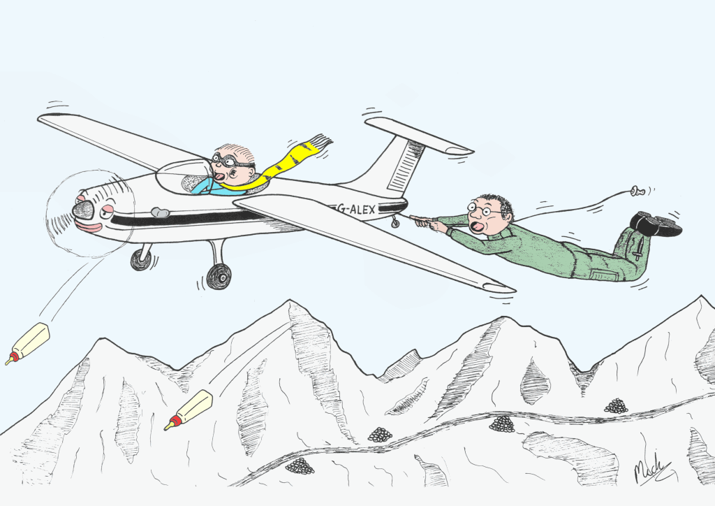 Cartoon by Mick Jump