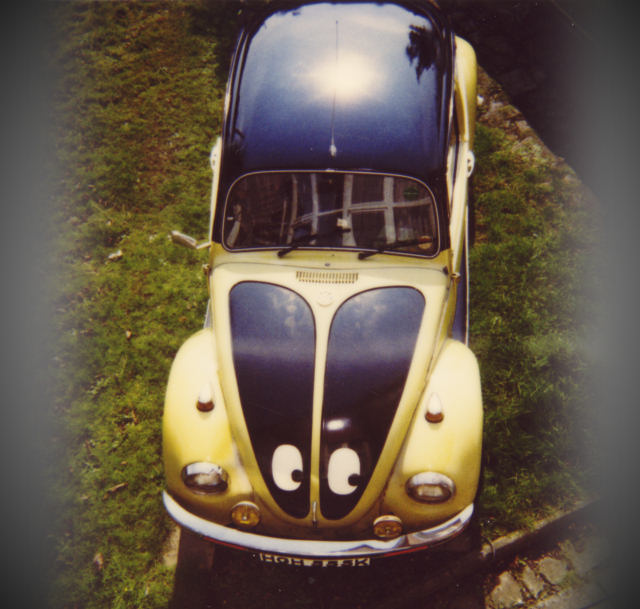 VW Beetle - viewed from above