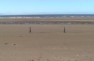 "Gunfight" on Formby beach