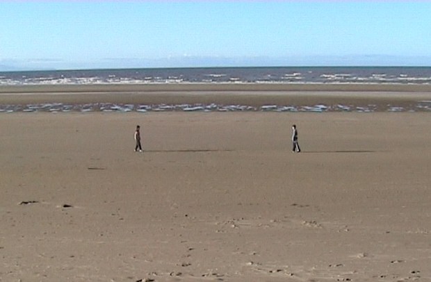 "Gunfight" on Formby beach