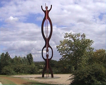 Art work adjacent to Campbell Park Art work adjacent to Campbell Park