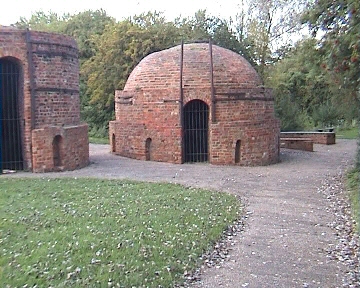 The brick kilns at Linford The brick kilns at Linford