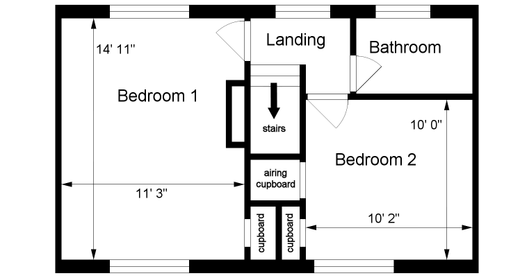 First floor plan