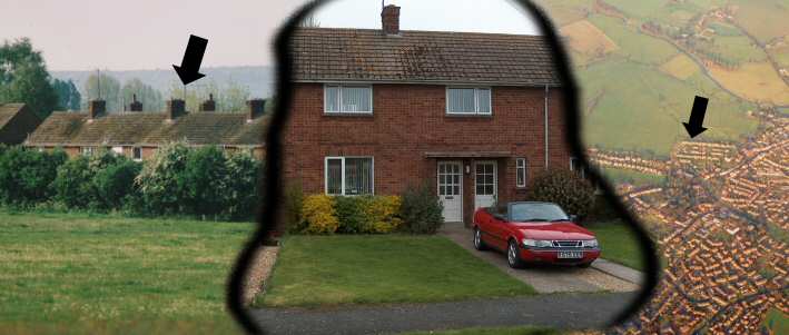 property from rear, front and Vigilant T1 motorglider