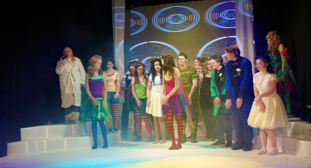 The cast of A Rock and Roll Midsummer Night's Dream