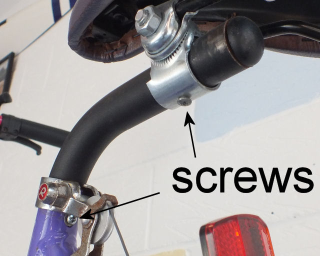 bike seat fixing bolts