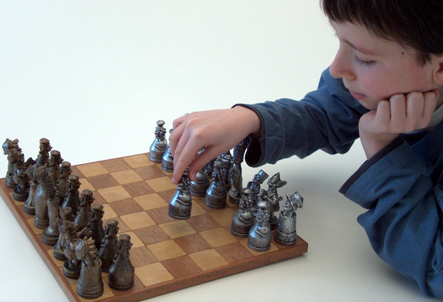 Using the chess board Using the chess board