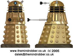 Dalek elevation views from themindrobber.co.uk