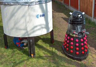 ESA capsule lands on the planet Skaro