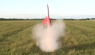 Tintin Moon Rocket model