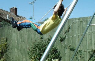 A secure method for fixing a swing