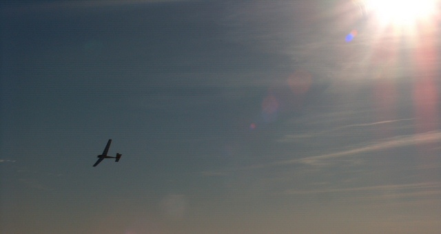 Nonamé Bitsa in flight Nonamé Bitsa in flight